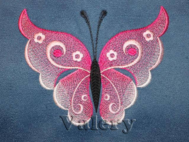 Butterfly 1 Machine embroidery design