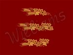 Set of 3 machine embroidery designs