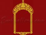"Decorative frame for the icon"