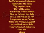 "Lord's Prayer"