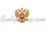"Emblem of Russia" (81x87mm)