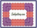 Set of 4 Machine Embroidery Designs