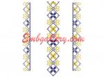 Set of 6 Machine Embroidery Designs