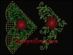 Set of 5 Machine Embroidery Designs