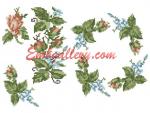 Set of 4 Machine Embroidery Designs