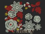 Set of 13 Machine Embroidery Designs