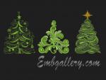 Collection of 3 Machine Embroidery Designs