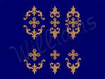 Set of 3 Machine Embroidery Designs