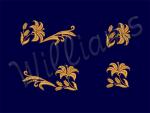Set of 4 machine embroidery designs