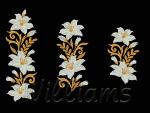 The set of 3 Machine Embroidery Designs