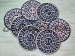 Set of 8 Machine Embroidery Designs