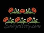 Machine embroidery design