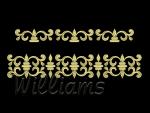 "For borders_8" _Set of designs (53mm, 96mm) Machine embroidery designs.