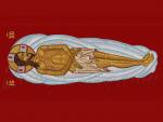 "The Shroud of Jesus Christ" (for 140x200mm hoops)