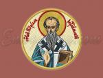 "Icon St. Cyril of Jerusalem" (105mm)