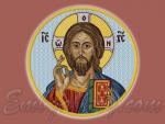 "Icon of Christ Pantocrator" (200mm)