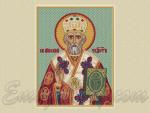 "Saint Nicholas the Wonderworker"_Icon (179x231mm)