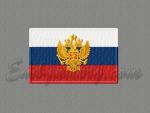 "Flag of Russia with Coat of Arms"