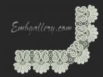 "Tenderness"_Lace border (for 140x200mm hoops)
