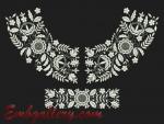 "The white expanse"_Machine Embroidery Designs Set