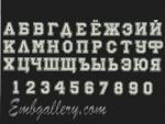 "Font COLLEGE SPORT"_ Russian letters