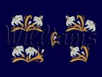 "Lilies"_ Set for borders