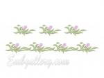 "Lily bud" _ designs for border