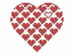 "Heart in Cross Stitch"_for free