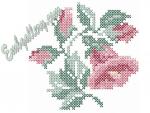 "Flower"_ Cross Stitch (free)