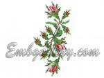 "Rosebuds"_in Cross Stitch