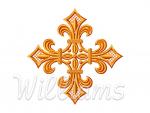 "Cross 12 cm for the set of crosses W214"