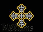 "Cross 12 cm for the set of crosses W614"